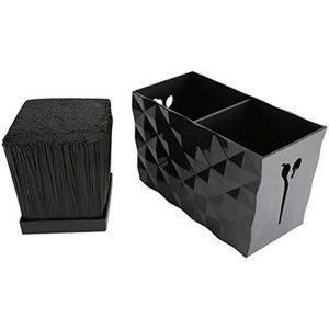 Salon Scissors Holder Rack, Shear Holder. - Black